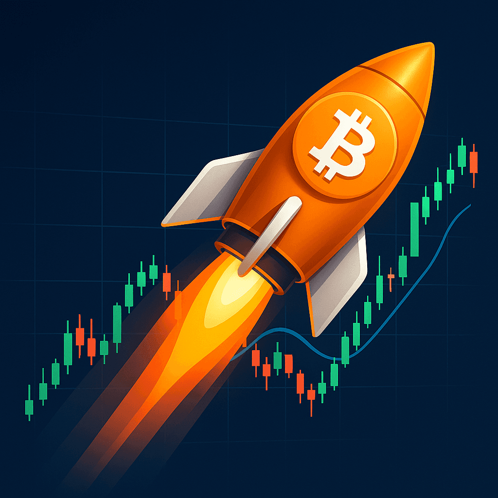 Bitcoin rocket